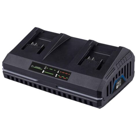 Scheppach SDBC2.4A Doppel-Li-Ion-Batterieladegerät