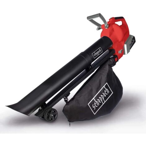 Scheppach Souffleur de Feuilles Electrique BBV500-40Li - Aspirateur de Feuilles - Appareil de Jardin 2en1 sans Fil - Volume d'air 500 m³/h - Vitesse de l'air 220 km/h