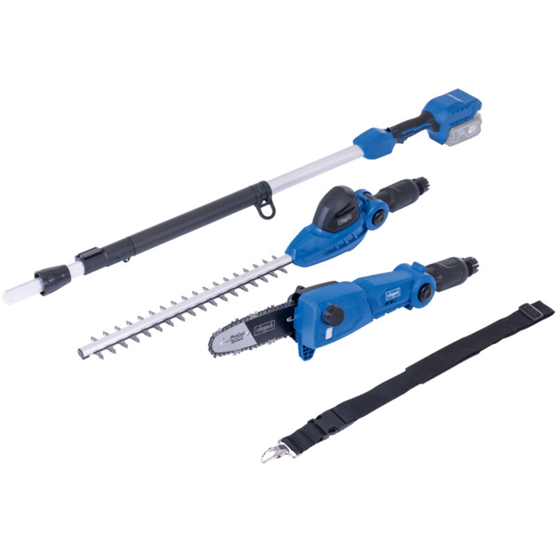 Outil 2 En 1 Elagueuse + Taille-Haies Sans Fil - C-Phts410-X- 20V Ixes - Sans Batterie Ni Chargeur