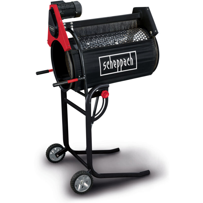 Scheppach - Tamis rotatif RS350 – 230 v – 250 w – Tambour de tamisage ø 400 mm – Longueur du tambour 800 mm – Vitesse 42 tr/min – Tambour inclinable