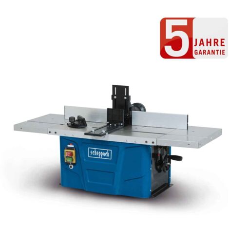 Scheppach Tischfräsmaschine HF50, kompakt, 1500W, bis max.40mm Spindelhöhe