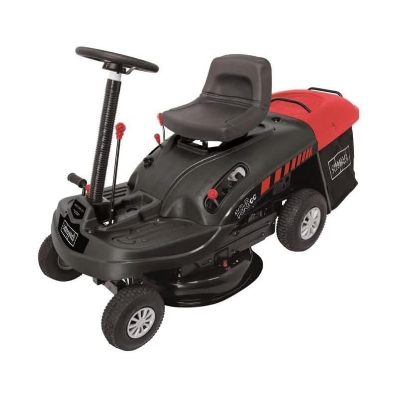 Tondeuse à gazon autoportée MR196-61 – Moteur à essence 4 temps 4,8 kW / 6,5 cv – Largeur de coupe 61 cm – 5 vitesses – Hauteur de coupe réglable