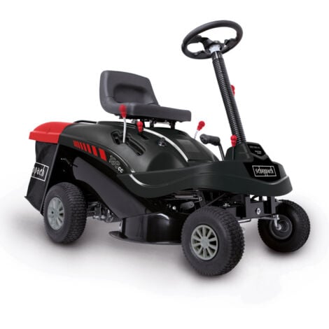Scheppach Tondeuse à gazon autoportée MR196-61 – Moteur à essence 4 temps 4,8 kW / 6,5 CV – Largeur de coupe 61 cm – 5 vitesses – Hauteur de coupe réglable