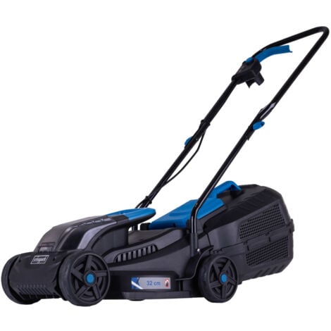 Scheppach Tondeuse à gazon sans fil BC-MP320-X – Moteur brushless – Largeur de coupe 32 cm – Hauteur de coupe 20-60 mm – 250-300 m² – IXES 20V – Vendu sans batterie sans chargeur
