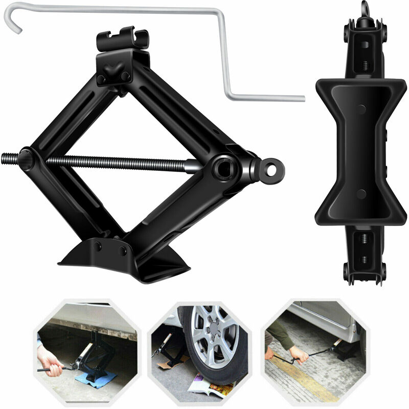Image of Scherenwagenheber 2.0 Tonnen Stahl-scherenheber-set Ersatzreifen Dauerhaft Tool