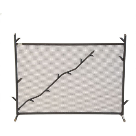 SCHERMI PARASCINTILLE NATURA IN FERRO BATTUTO CM.65X13X46