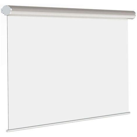 Schermo di Proiezione Motorizzato ITB Cineflex Pro 200x200 cm inFormato 1:1 a Parete