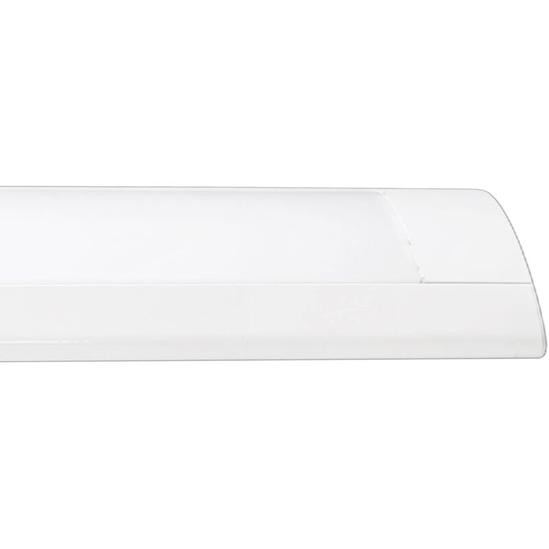 Matel - Schermo led bianco ip20 2 tubi 18w 120cm