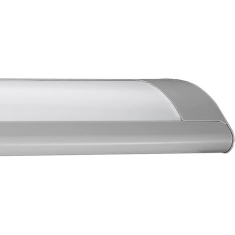 schermo led in alluminio argento matel 32w freddo