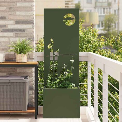Schermo per privacy in giardino Oliver verde 50 x 150 cm vidaXL