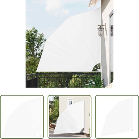 Schermo privacy esterno -  Schermo di Privacy per Balcone Bianco 210 x 210 cm Poliestere
