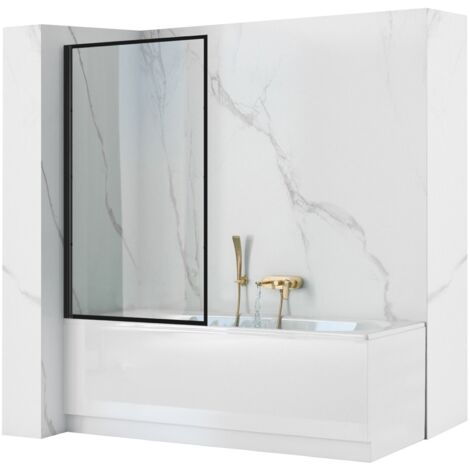 SCHERMO VASCA REA LAGOS FIX 80 BLACK