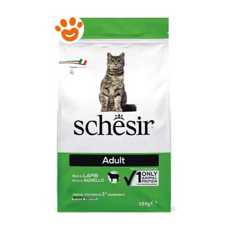 Schesir Cat Adult Mantenimento Agnello - Schesir Cat Adult Mantenimento Agnello - Sacco Da 1,5 Kg