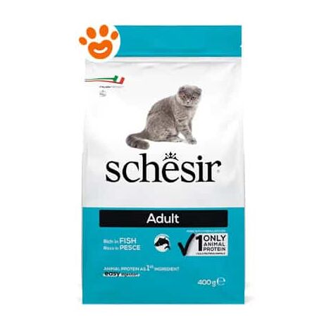 Schesir Cat Adult Mantenimento Pesce  - Schesir Cat Adult Mantenimento Pesce - Sacco Da 400 Gr