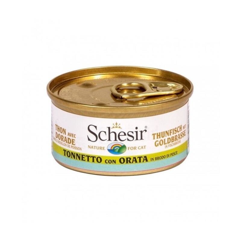 Umido Gatto Schesir Lattina 70 gr Tonno e Orata