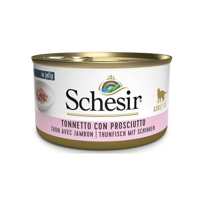 Gatto in Gelatina da 85g Tonnetto e Prosciutto - Schesir