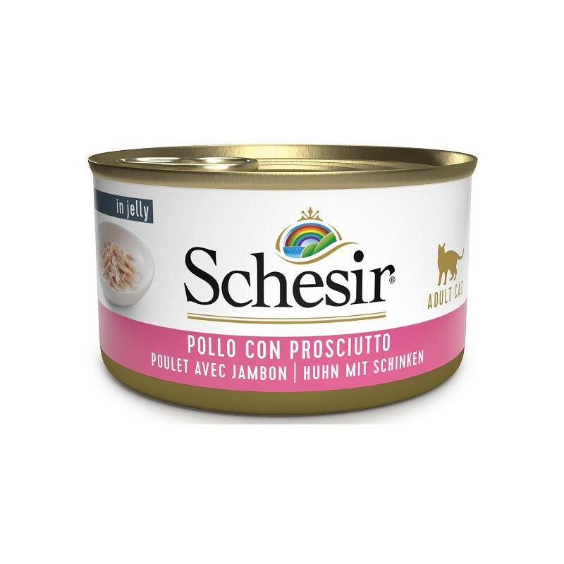 Gatto in Gelatina da 85g Pollo e Prosciutto - Schesir