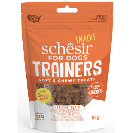 Schesir dog snack training pollo 113 g