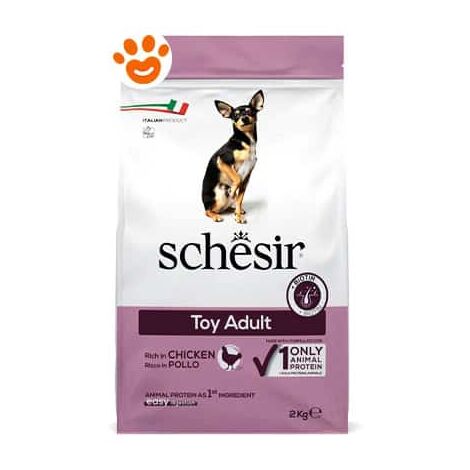 Schesir Dog Toy Adult Mantenimento Pollo  - Schesir Dog Toy Adult Mantenimento Pollo - Sacco Da 2 Kg