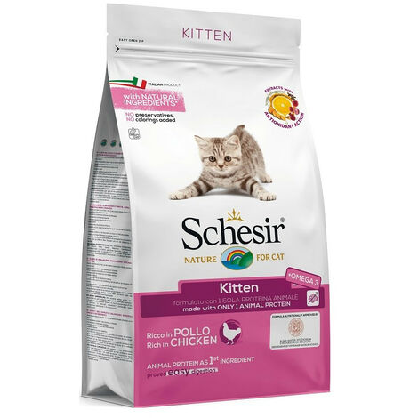 Schesir Dry Cat Kitten con Pollo da 1,5 Kg (SCAD 25/09)