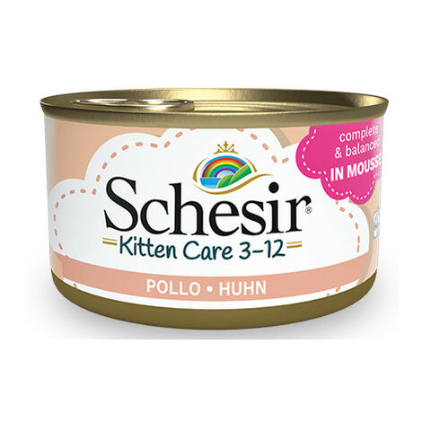 Schesir Kitten Care in mousse con Pollo da 85 gr