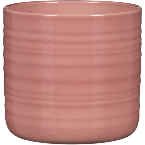 Scheurich 850, Blumentopf aus Keramik, Farbe: Lychee, 16,6 cm Durchmesser, 15,3 cm hoch, 4,216 l Vol.