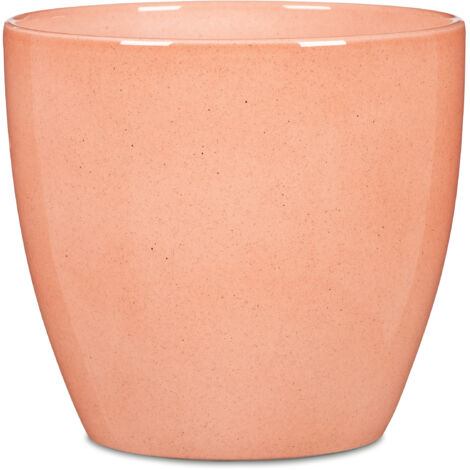 Scheurich 920, Blumentopf aus Keramik, Farbe: Spirit Coral, 19 cm Durchmesser, 17 cm hoch, 3,27 l Vol.