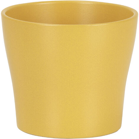 Scheurich Blumentopf aus Keramik, Farbe: Curcuma, 19 cm Durchmesser, 16 cm hoch, 2,9 l Vol.