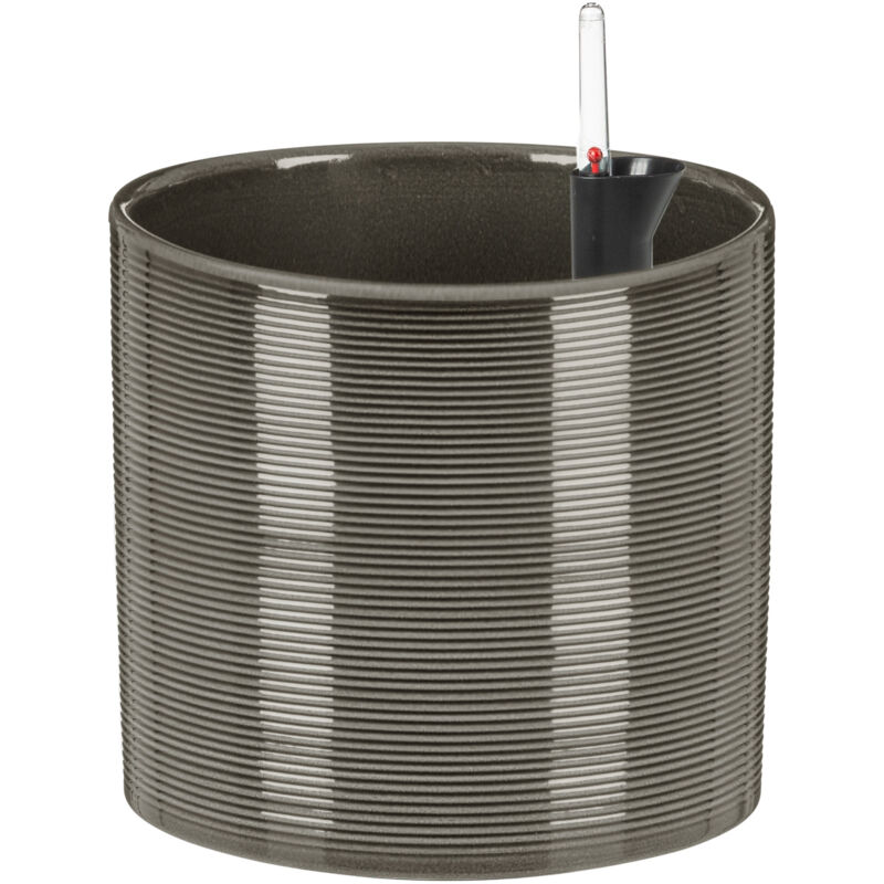 Scheurich - Dune, pot de fleurs en céramique, couleur: Washed Cream, 15,2 cm de diamètre, 14,5 cm de hauteur, 4 l vol.