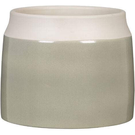 Scheurich Jarro, Blumentopf aus Keramik, Farbe: Verde, 14,9 cm Durchmesser, 14 cm hoch, 2,4 l Vol.