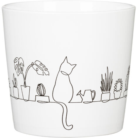 Scheurich Übertopf 870 Ø 12,8 cm x 11,8 cm Catview Blumentopf