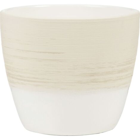 Scheurich Übertopf Serie 950 Ø 14 x 13 cm vanillia Keramiktöpfe