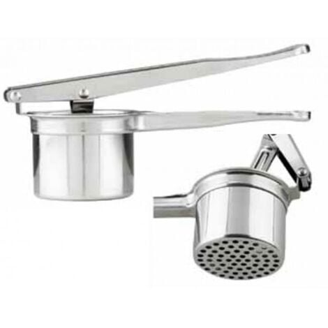 LGVSHOPPING Schiacciapatate In Acciaio Inox - fori ø 5mm