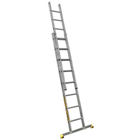 Schiebeleiter mit 2 Handflächen 4.15 m - 510508