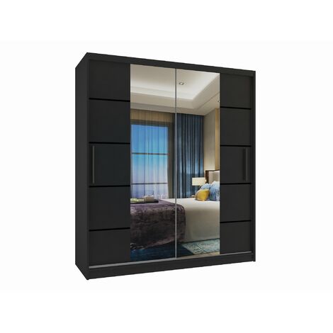Schiebeschrank Belini 133 cm Mit Schubladen mit Spiegel eiche wotan eiche sonoma Hersteller