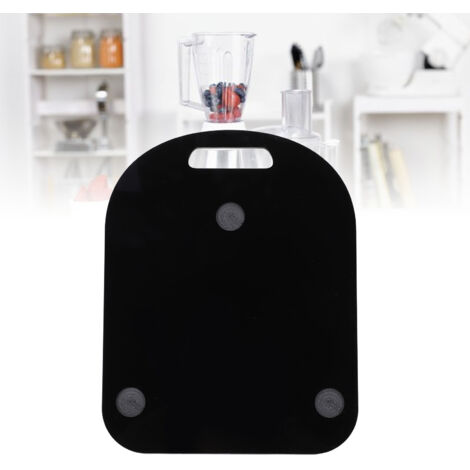 Schiebetablett für Standmixer – Tablett mit Griff und Pads für TM5 und TM6 – Schwarz