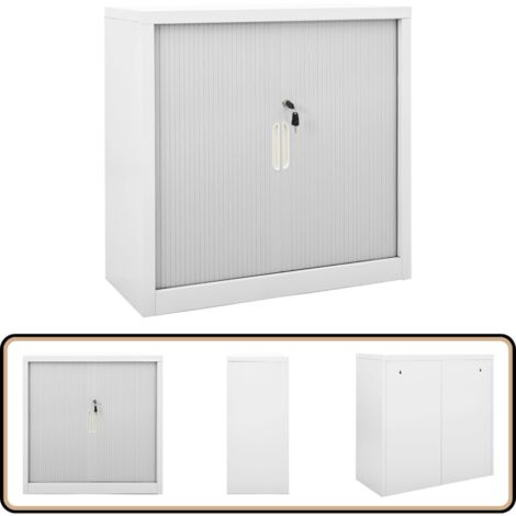 Schiebetürenschrank Grau 90x40x90 cm Stahl - Schiebetürschränke - Aufbewahrungsraum - Garderobe - Regal - Metallregal