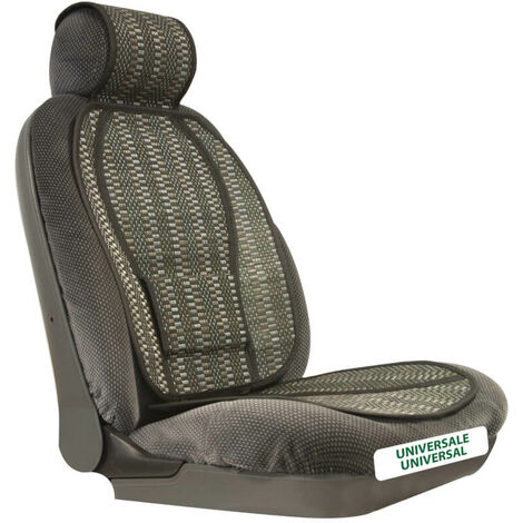 3D schienale auto universale comodo imbottito nero SPARCO