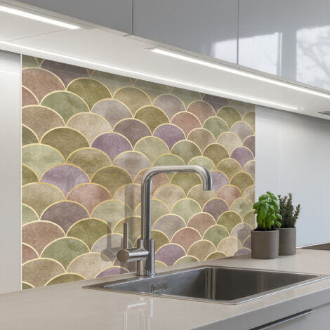SCHIENALI CUCINA Morbido - Oro - Colorato 100x80 cm