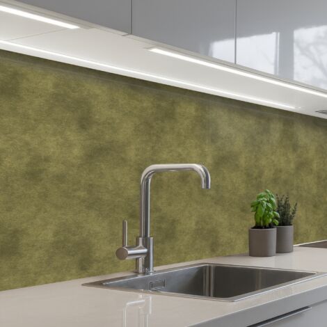 SCHIENALI CUCINA Texture - Astratto - Verde 200x80 cm