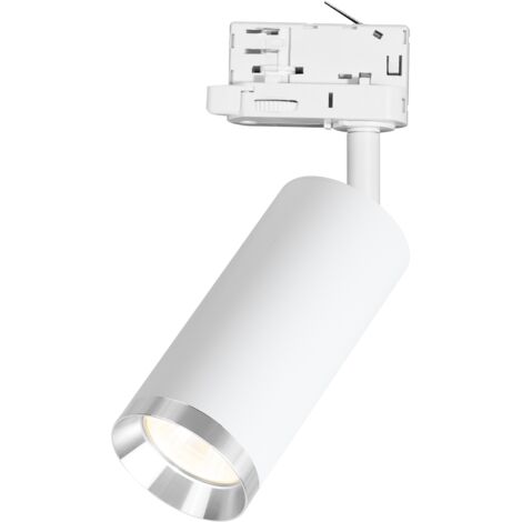 Schienenlampe Mica 1 GU10 Weiß Aluminium Milagro ML2193