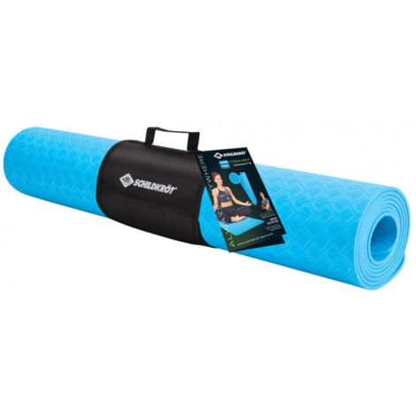 Schildkröt Fitness yogamatte 183 cm blau 2-teilig