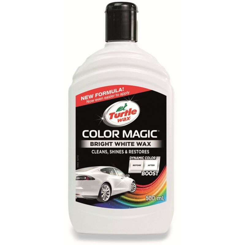 Turtle Wax 52712 Color Magic Polieren Und Lackieren 500ml Weiß