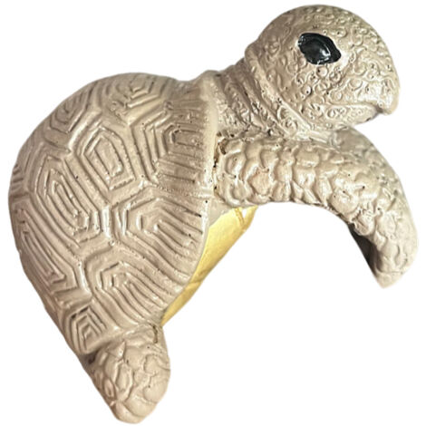 Schildkrötenförmige Blumentopfdekoration, hängende Schildkrötenfigur aus Kunstharz, niedliche Kletterschildkröte, Blumentopffigur, Geschenk zur Gartendekoration.