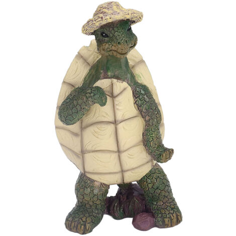 Schildkrötenstatue aus Naturharz für die Dekoration von Garten, Rasen und Terrasse