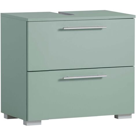 Schildmeyer Carlos - Mobile sottolavabo, materiale a base di legno, 60 cm, pistacchio
