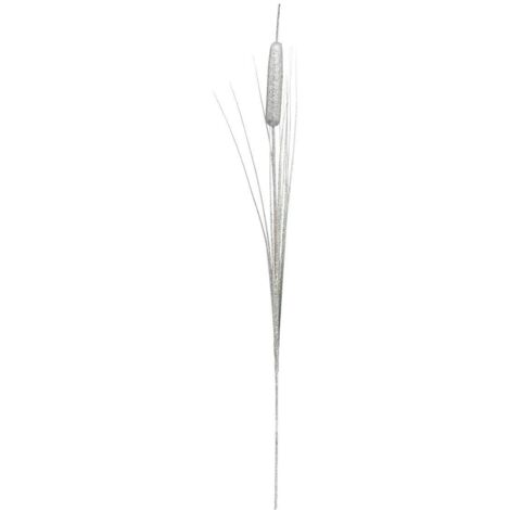 Schilfrohrzweig holographisch silber 75cm - Atmosphera créateur d'intérieur