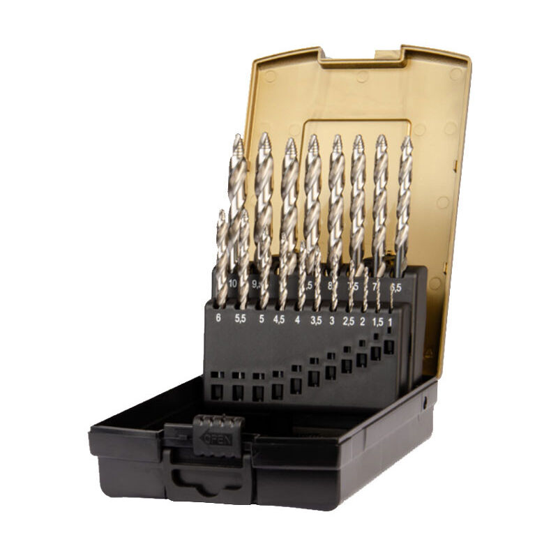 Schill - Coffret 19 forets hss prostep DIN338 - 00442E19