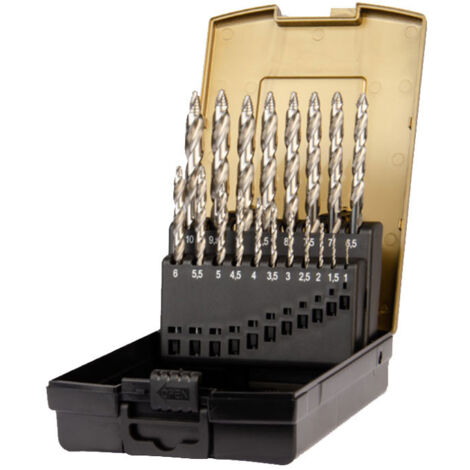 SCHILL Coffret 19 forets HSS PROSTEP DIN338 - 00442E19