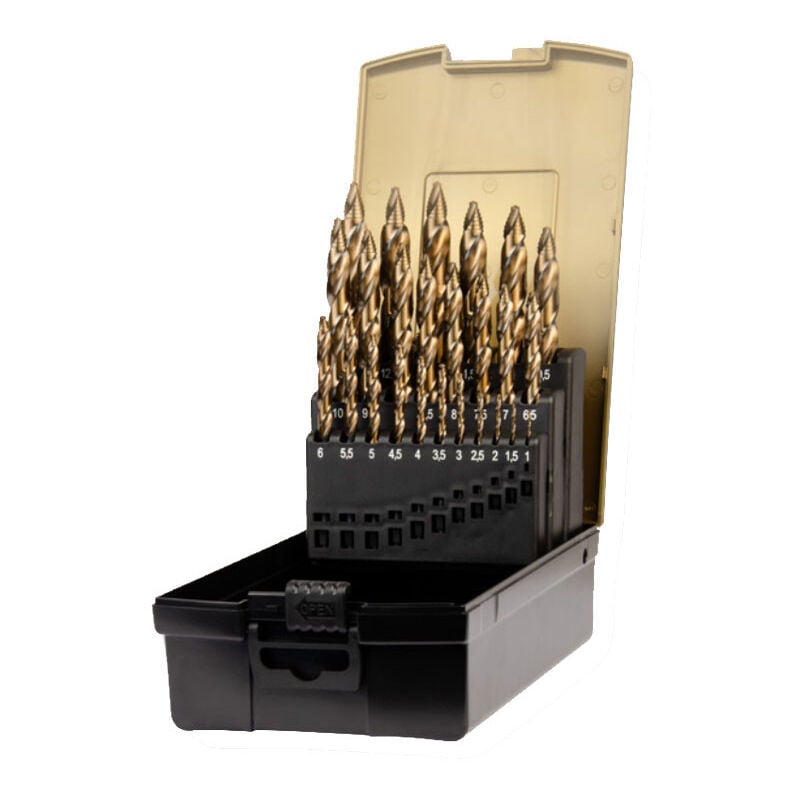 Schill - Coffret 25 forets hss Co5 prostep DIN338 - 00441G25